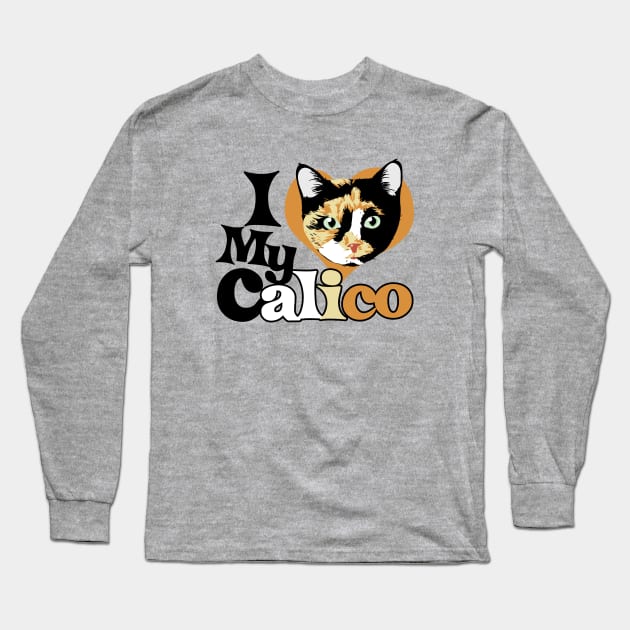 I love my Calico Long Sleeve T-Shirt by bubbsnugg